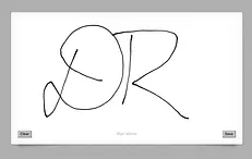 Capturing Signatures with Signature Pad