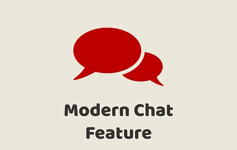 Modern Chat Feature