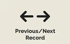 Previous/Next Record
