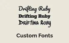 Custom Fonts
