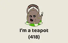 I'm a teapot